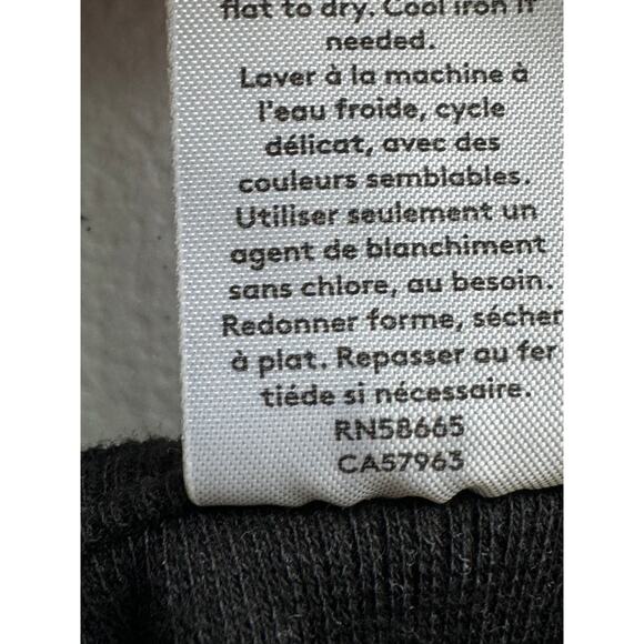 New ~ ABOUND Nordstrom ~ Tie Front Rib Knit Mini Dress Size S ORGANIC Cotton - Picture 7 of 8